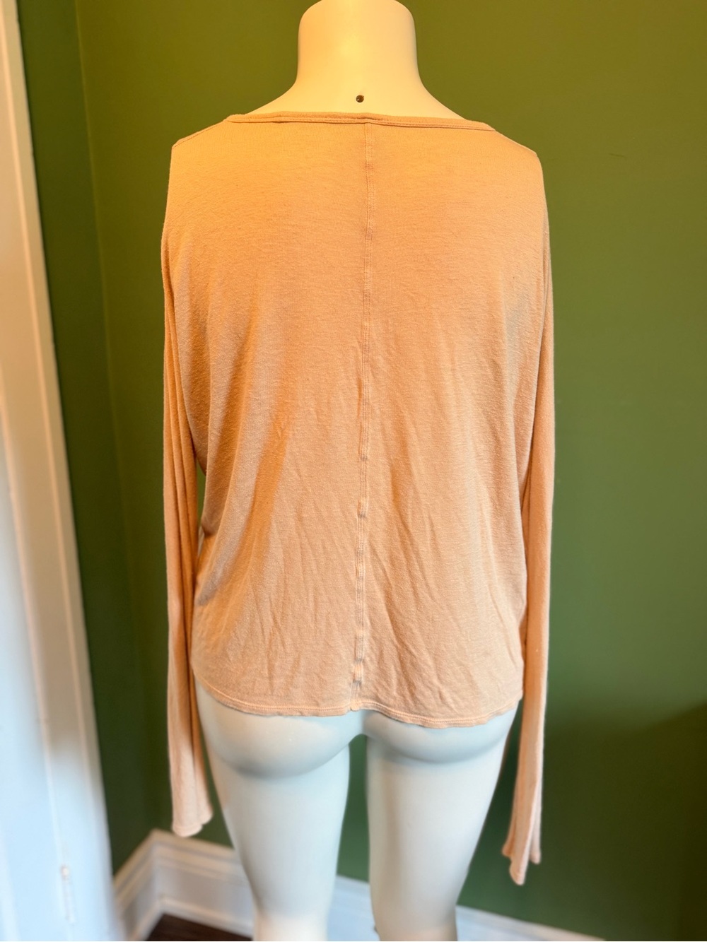 The Group Babaton - Women's Lightweight Long-Sleeve Top - Peach - Picture 3 of 9